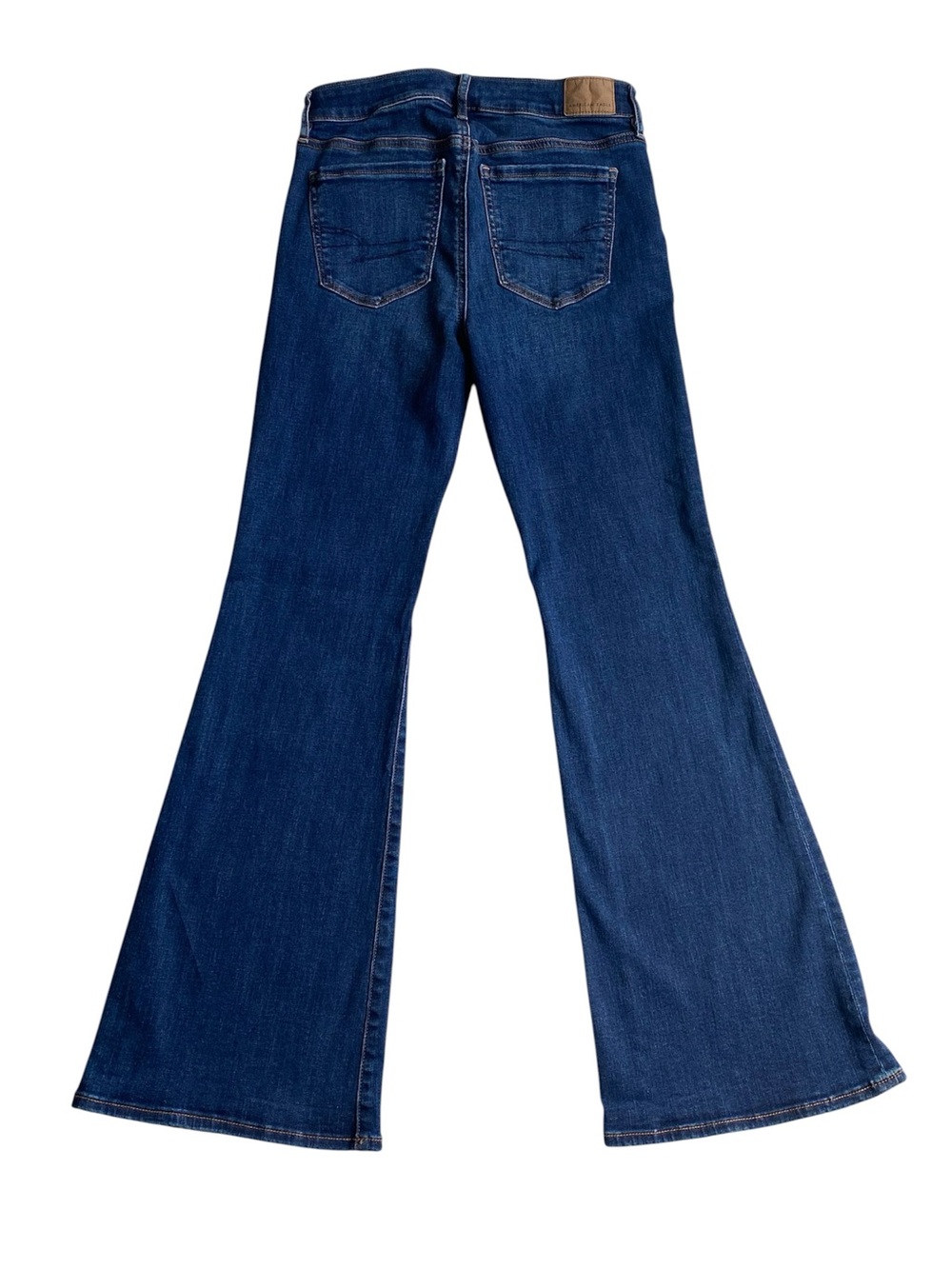 American Eagle Outfitters Womens Low Rise Flare Jeans Size 2 - Picture 9 of 13
